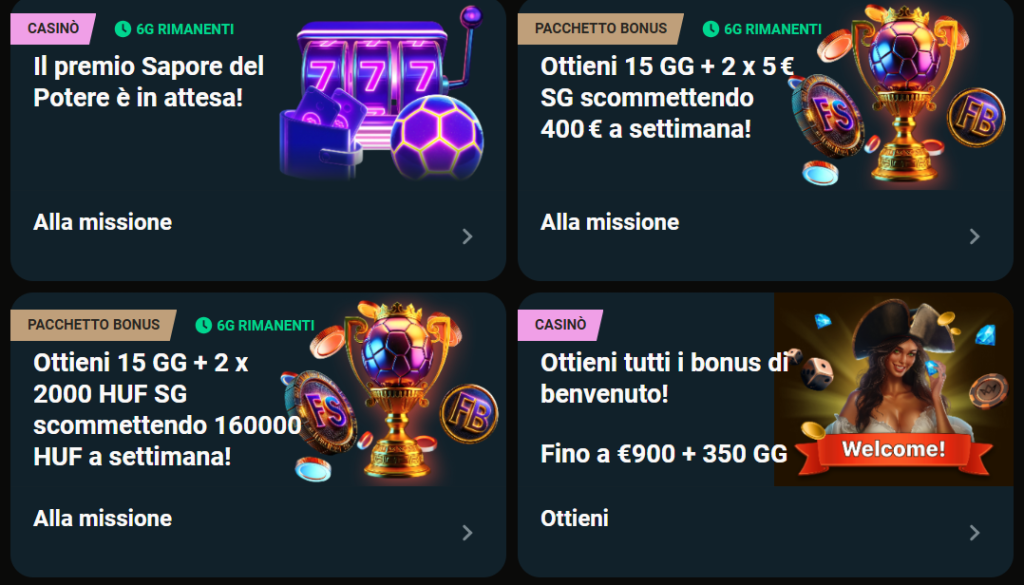 Royalsea bonus 3 types