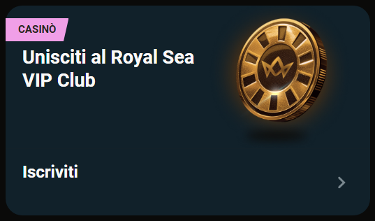 Royalsea vip bonus